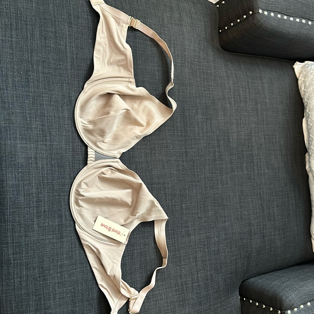 Third love beige bra 38e with tags